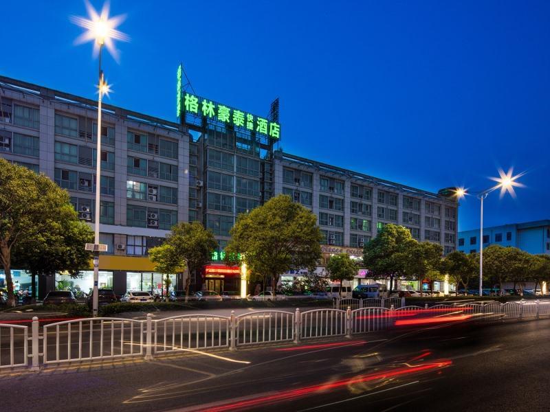 Greentree Inn Jiangsu Yancheng Yandu Bus Station Middle Daqing Road Express Hotel Buitenkant foto